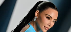 Kim Kardashian at the 2022 Vanity Fair Oscar Party