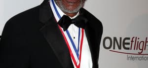 Morgan Freeman at the 9th Annual Living Legends of Aviation Awards at the Beverly Hilton Hotel on January 20, 2012 in Beverly Hills, CA