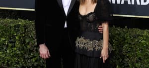77th Annual Golden Globe Awards - Arrivals. 05 Jan 2020 Pictured: Rachel Bilson, Bill Hader.