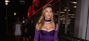 Cindy Prado shows off her curves as she wears purple dress to opening night of Bitcoin and Art Basel 2021 party at Mr.Jones in Miami. The Cuban model and influencer was all smiles as she arrived with her girlfriends to the hot nightclub in South Beach as she played with her hair in the busy streets. 02 Dec 2021 Pictured: Cindy Prado. Photo credit: MEGA TheMegaAgency.com +1 888 505 6342 (Mega Agency TagID: MEGA810493_001.jpg) [Photo via Mega Agency]