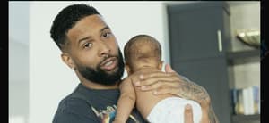 Odell Beckham Jr. and son