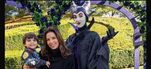 Eva Longoria visits disneyland paris