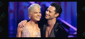 Sasha Farber and Selma Blair