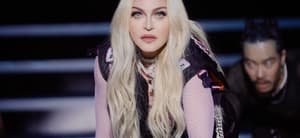 MADONNA Performing at the Sandbox pride Nyc show