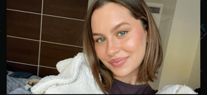 Natasha Bure's selfie