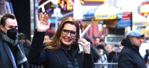 Brooke Shields seen leaving Good Morning America