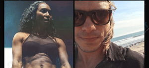 Chilli and Matthew Lawrence collage
