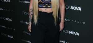Iggy Azalea arrives at the Fashion Nova x Cardi B Collaboration Launch Event