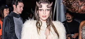 Julia Fox arrives at Heidi Klum's 21st Annual Halloween Party in New York City
