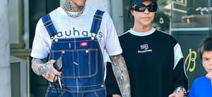 Travis Barker & Kourtney Kardashian Go Jewelry Shopping For Son Landon's 19th Birthday in Calabasas, CA.
