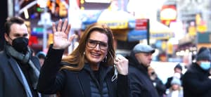 Brooke Shields seen leaving Good Morning America