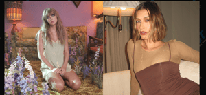 Hailey Bieber and Taylor Swift