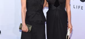 Jennifer Aniston and Courteney Cox at the 46th AFI Life Achievement Award Honoring George Clooney