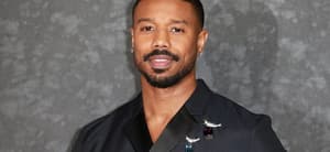 Michael B. Jordan at the European Premiere of "Creed III"