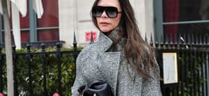 Victoria Beckham is seen leaving hotel during Paris fashion week
