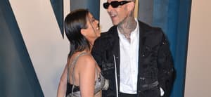 Kourtney Kardashian and Travis Barker.