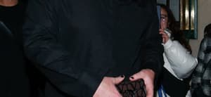 Sam Smith is seen arriving at his hotel after Valentino showduring Paris Fashion Week