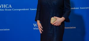 Meghan McCain arrives for the 2022 White House Correspondents Association Annual Dinner at the Washington Hilton Hotel