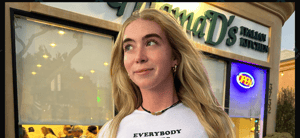 Golfer Grace Charis In Thin White Top Says ‘Everybody Loves Italian Girls’