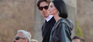 Meadow Rain Walker and husband Louis Thornton in Rome