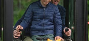 Prince George and Prince William take part in the Big Help Out