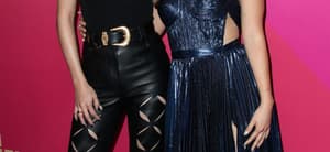 Selena Gomez and Francia Raisa at the Billboard Women In Music 2017