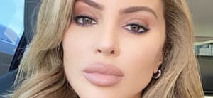 Larsa Pippen close up