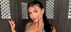 WWE NXT star Jazmyn Nyx poses for the camera.