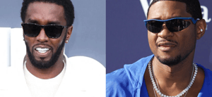 Diddy, Usher photo collage