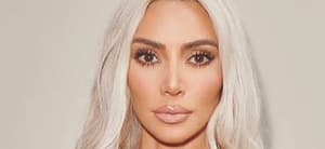 Kim Kardashian close up