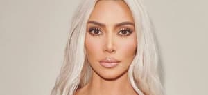 Kim Kardashian close up