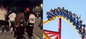 Police Shoot Teen After Nearly 600 People Broke Into 'Violent Mob' At Six Flags [VIDEO]
