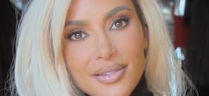 Kim Kardashian close up