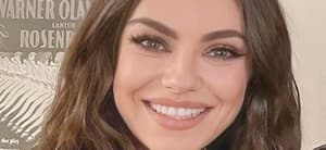 Mila Kunis smiling