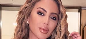 Larsa Pippen smiles close up