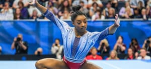 Simone Biles at the 2024 Olympic Trials