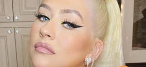Christina Aguilera close up