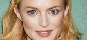 Heather Graham poses at an event