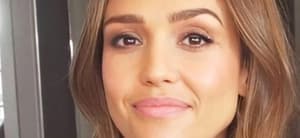 Jessica Alba smiling close up