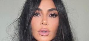 Kim Kardashian close up