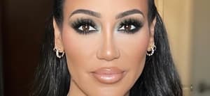 Melissa Gorga poses close up