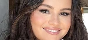 Selena Gomez smiles close up