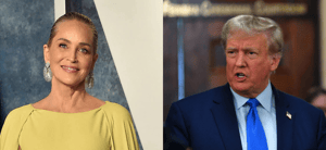 Sharon Stone, Donald Trump
