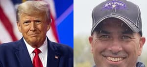 Donald Trump (left) Corey Comperatore (right)