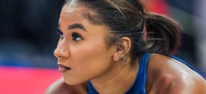 Jordan Chiles at Gymnastics 2024: USA Olympic Trials: Day 4