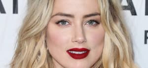 Amber Heard close up