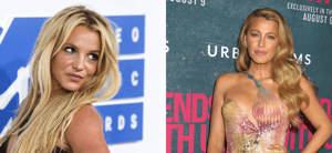 Britney Spears and Blake Lively pose