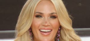 Carrie Underwood smiling