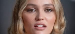 Lily-Rose Depp close up