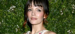 Lily Allen poses for the camera.